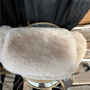 Faux Fur Fanny Pack and Muff